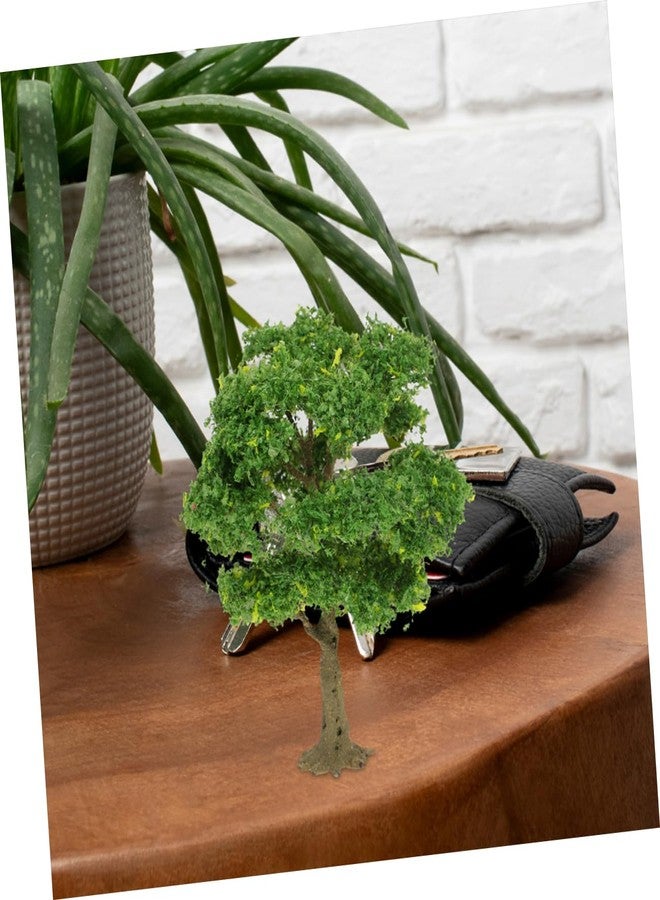 MUCKLILY DIY Model Landscape Trees Miniature Garden Accessories Sand Table Diorama Miniature Fake Tree - Image 3